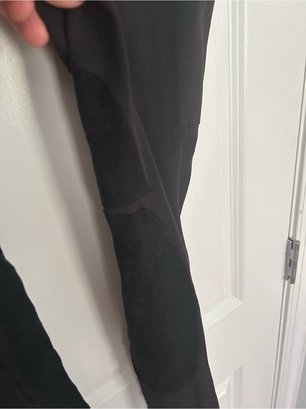 Horseware Ireland Black Riding Tights with Side Pockets - Picture 7 of 9